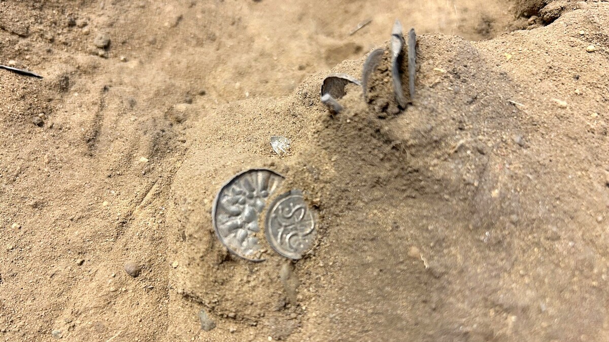 Dwa skarby odkryto w pobliżu twierdzy w duńskim Fyrkat