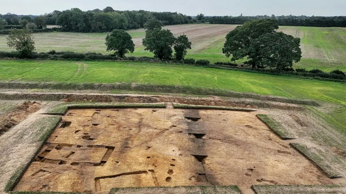 Relikty świątyni pogańskim w anglosaskim Rendlesham
