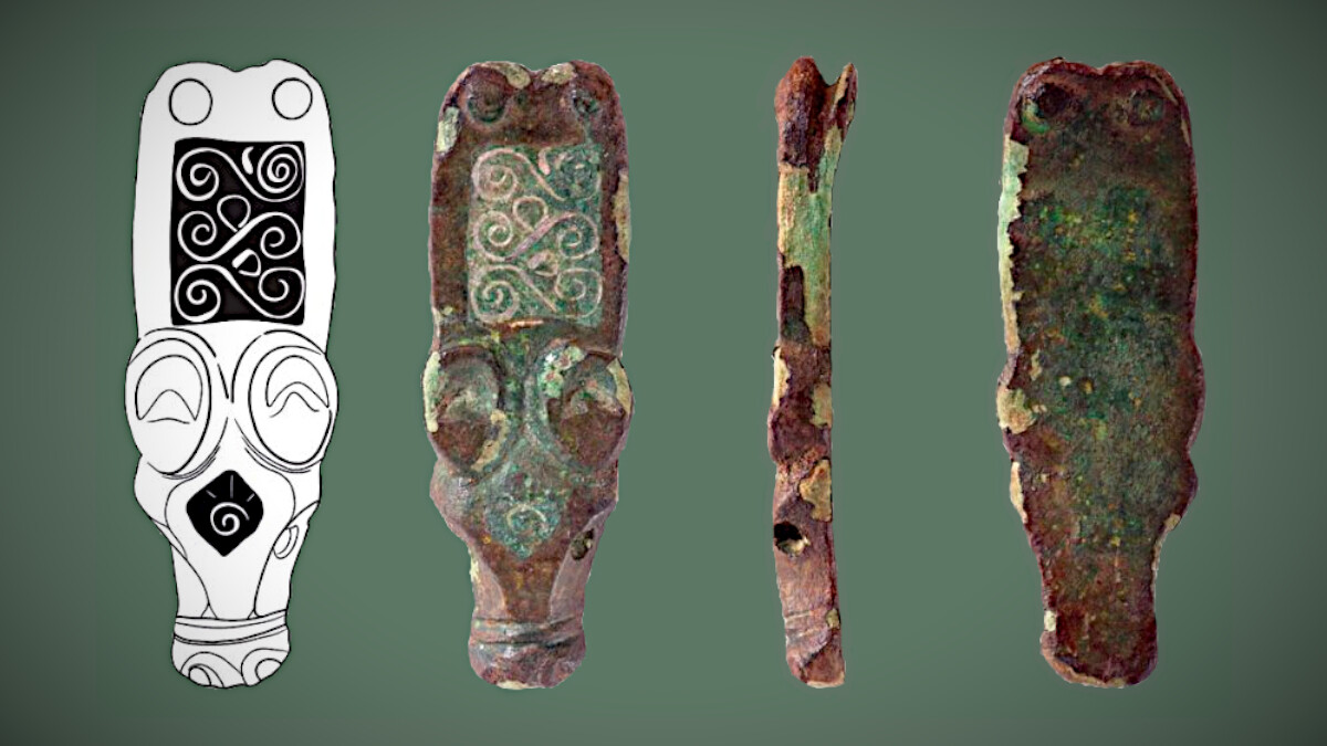 Anglosaski szyk: odkrycie ozdobnego okucia końca pasa w Halesworth