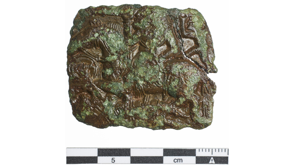 Odkryty przez Jana Hjorta fragment, <a href='https://archaeologymag.com/wp-content/uploads/patrice-sutton-hoo-1.jpg'>The National Museum of Denmark</a>