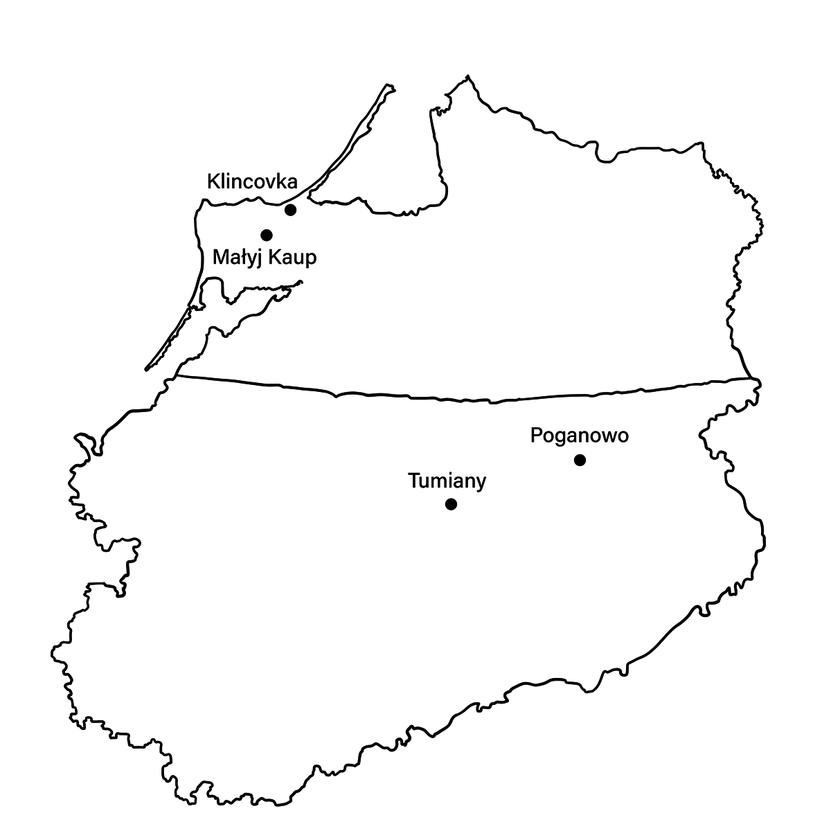 Lokalizacja stanowisk opisanych w artykule (oprac. Aleksandra Fijałkowska)