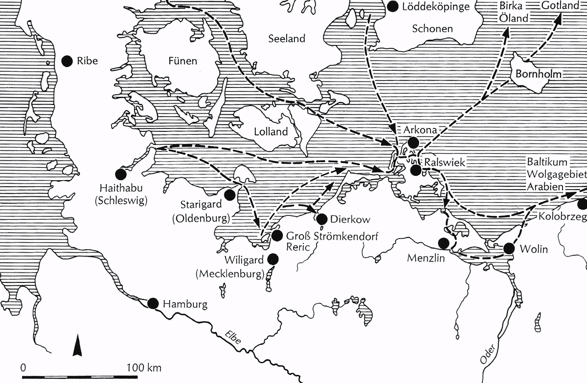 Słowianie i ich sąsiedzi kontakty dalekosiężne i wymiana w północno-zachodniej Słowiańszczyźnie