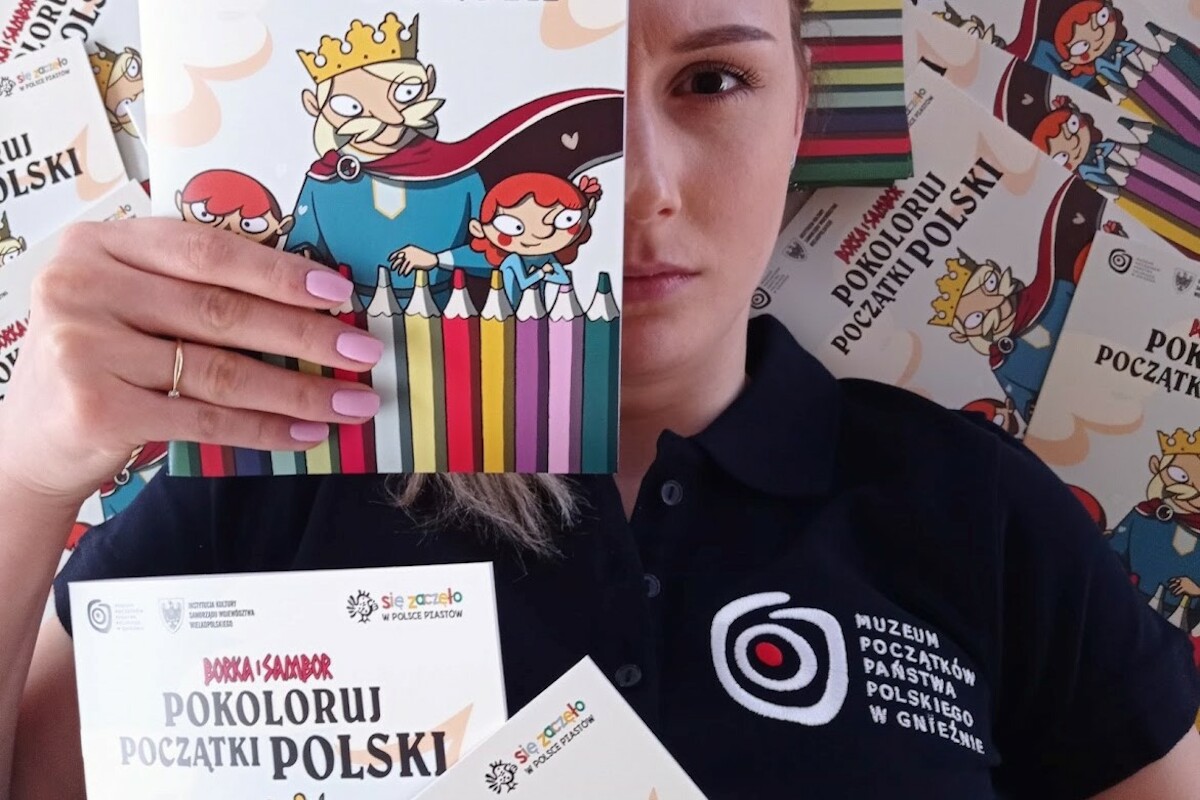 Kolorowanka "Pokoloruj początki Polski" Kolorowanka "Pokoloruj początki Polski"